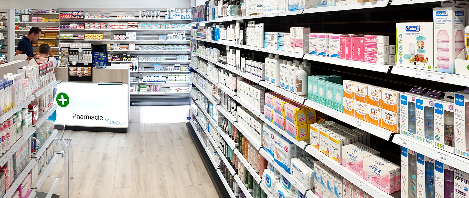 Rayon d'une pharmacie