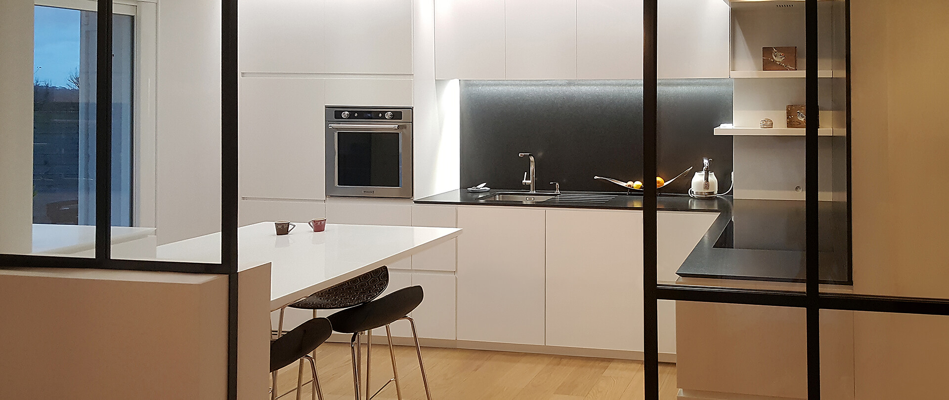 Cuisine aménagée sur mesure